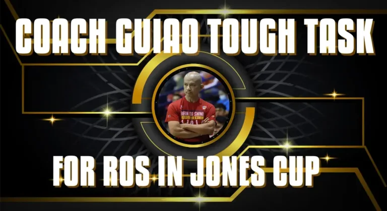 Coach Guiao Tough Task