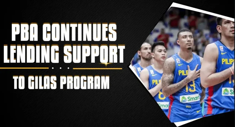 PBA Supporting Gilas Program