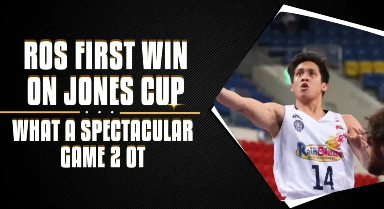 Ros First win Williams Jones Cup