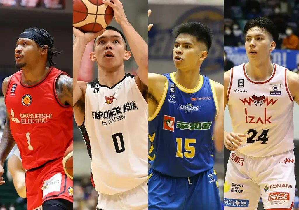 Filipino Basketball Player B-League 2023