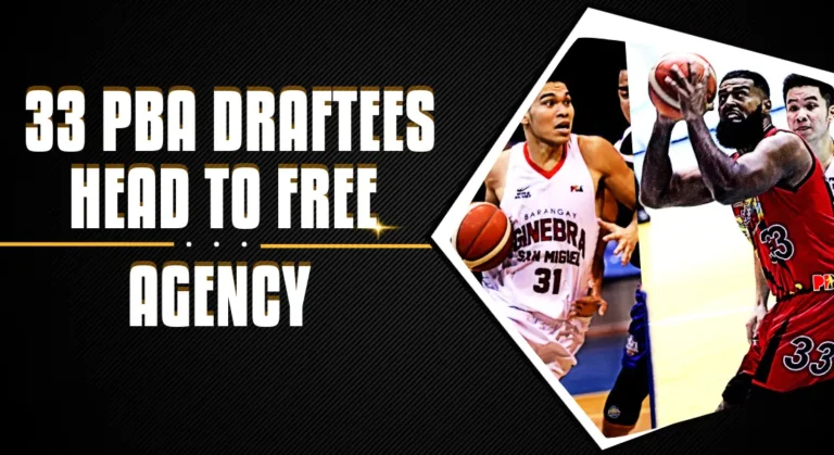 33 PBA Draftees Head to Free Agency