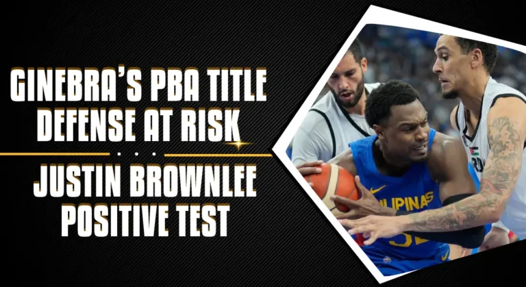 Justin Brownlee Positive Test