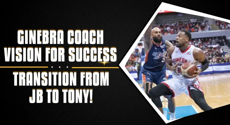 Ginebra Coach Transition from JB to Tony Bishop