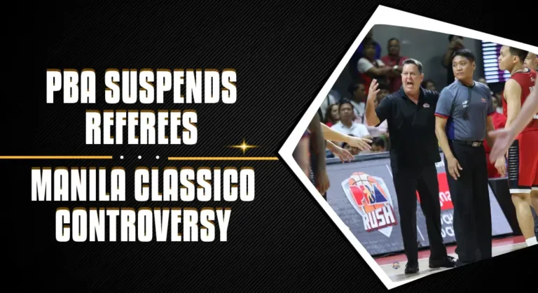 PBA Suspends Referees