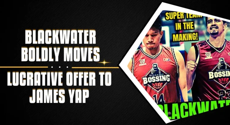 Blackwater Offer to James Yap!