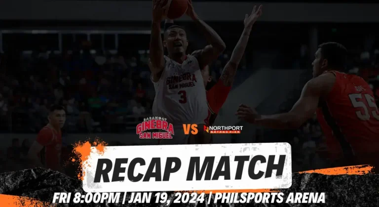 Recap Quarterfinals Ginebra vs Northport 2024
