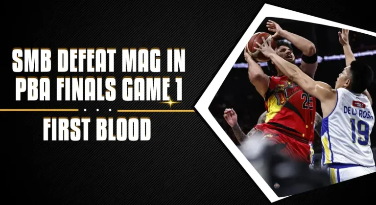 SMB Wins in PBA Finals Game 1
