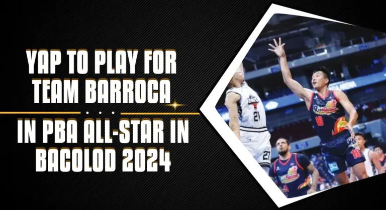 Yap to PBA All-Star in Bacolod