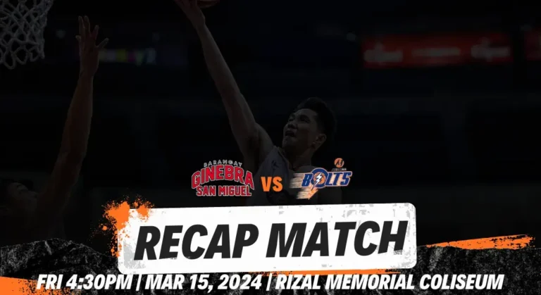 Gin Kings vs Bolts Philippine Cup