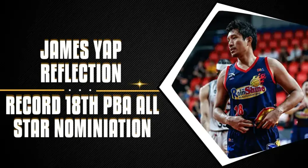 James Yap Reflection 18th PBA All-Star Nomination