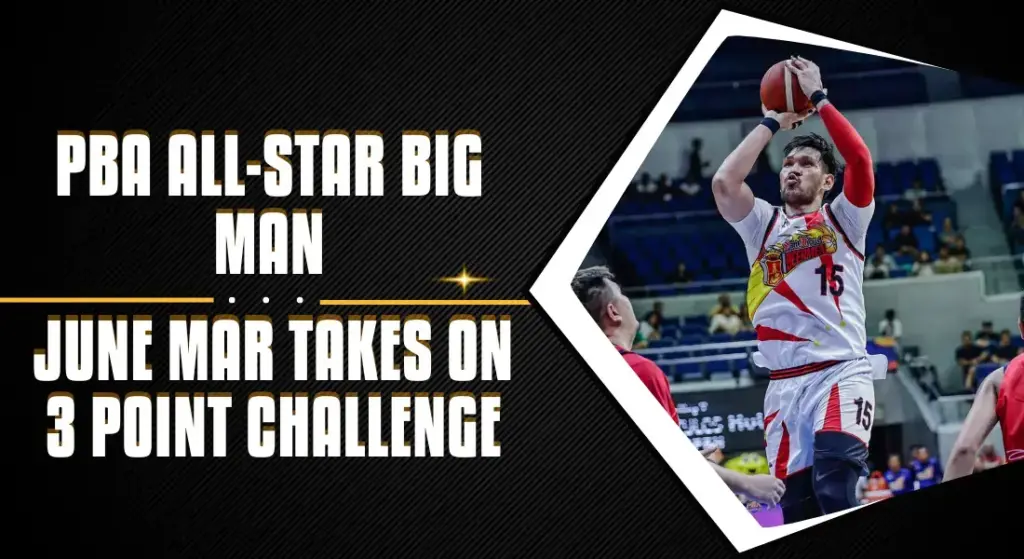 PBA All-Star June Mar Fajardo 3 Point Challenge